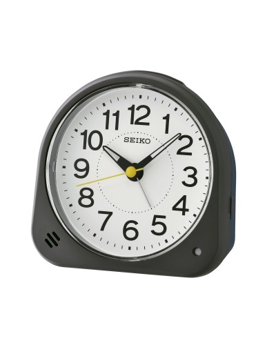Reloj Despertador Seiko QHE188K: Pantalla Digital, Alarma, Retroiluminación.
