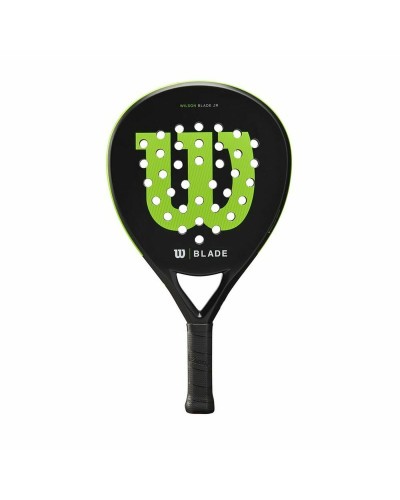 Wilson Blade Junior V2 Noire - Raquette de Padel Légère et Maniable
