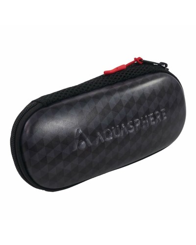 Aqua Sphere Funda Gafas Natación - Rígida, Protectora, Negra
