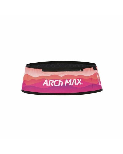 ARCh MAX Cinturón Deportivo Pro Zip Plus - Rosa - Portabotellas y Bolsillo
