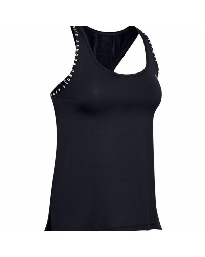 Under Armour Damen Tanktop Knockout Schwarz - Atmungsaktiv Fitness
