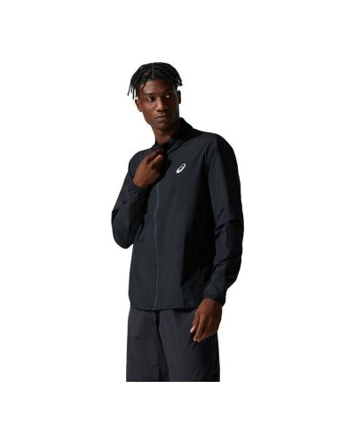 Asics Core Chaqueta Deportiva Hombre Negra - Ideal para Running y Entrenamiento
