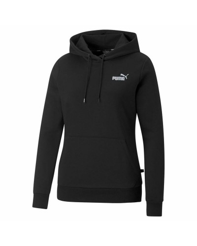 Puma Damen Fleece Hoodie Schwarz - Sport & Freizeit
