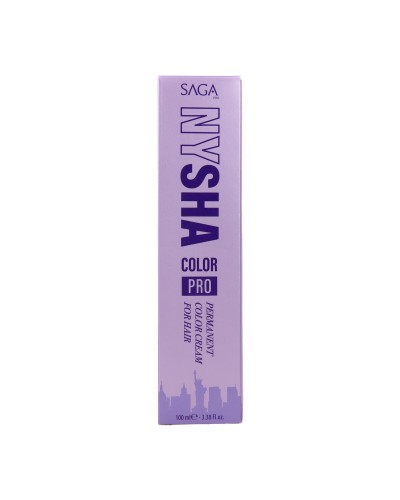 Saga Pro Nysha Color 9.11: Tintura Permanente Professionale Biondo Cenere Extra 100ml
