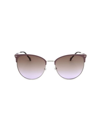 Carolina Herrera CH S Argenté Lilas Lunettes de Soleil Femme - 58mm
