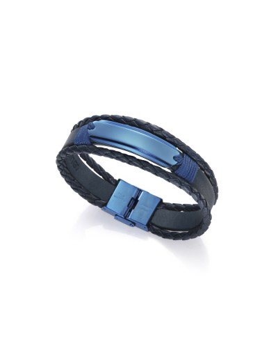 Viceroy Bracelet Homme Acier Maille Milanaise Fermoir Clip 75248P09013
