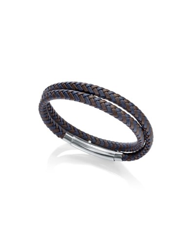 Viceroy Bracelet Homme Acier Noir Maille Milanaise - Élégant & Moderne
