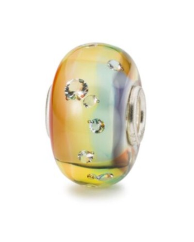 Trollbeads Abalorio Cristal Flores de Cerezo Plata - Joya Mujer
