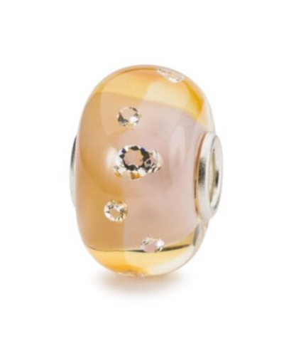 Trollbeads Damen Bead Silber Blumen Glas TGLBE-00213
