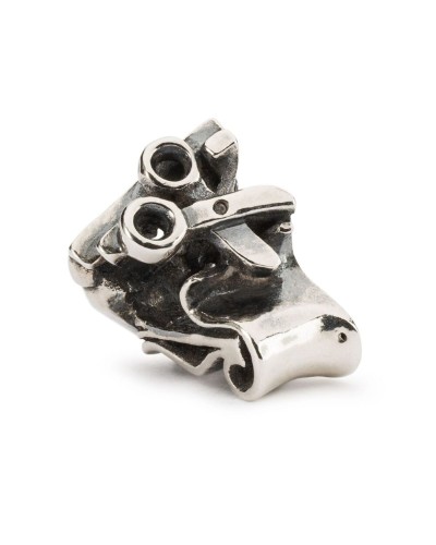 Trollbeads Perle Femme Argent Fleurs Peintes à la Main TAGBE-50041
