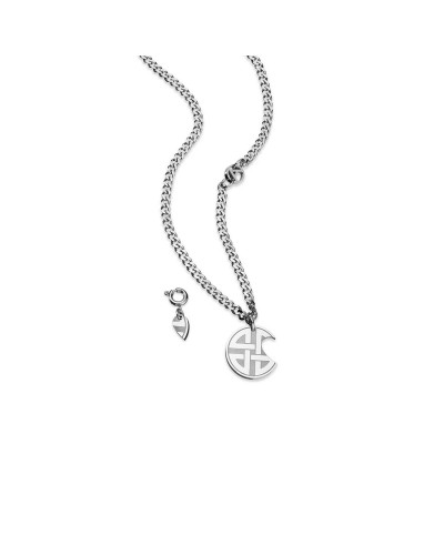 AN Jewels Collier Homme Acier Inox Maille Byzantine - AV.NMGLB07S
