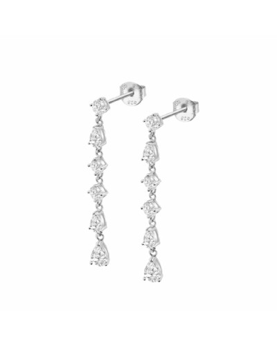 Lotus Women's Earrings LP3622-4/1 Sterling Silver 925 Zirconia
