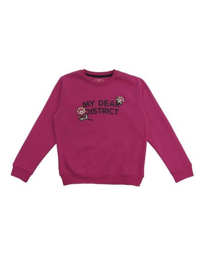 Sweatshirt zonder Capuchon voor Meisjes Softee Lunar  Roze Fuchsia