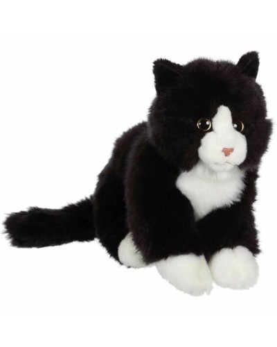 Mjukisleksak Gipsy Katt Svart/Vit