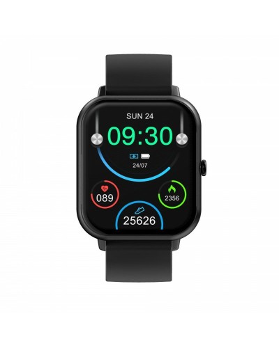 Smartwatch DCU CURVED GLASS PRO 1,83" Zwart