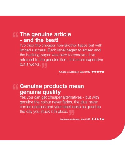 Cartouche d'encre originale Brother TZEM961 Noir/Argent pour étiqueteuse
