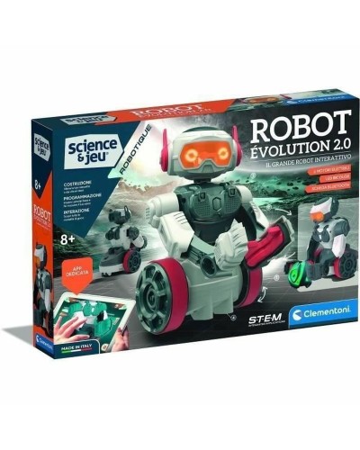 Clementoni Evolution 2.0: Programmierbarer Roboter - STEM-Lernbaukasten
