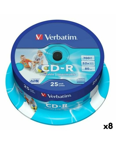 Verbatim CD-R 700MB 50x - 25 Stück - Rohlinge High Speed
