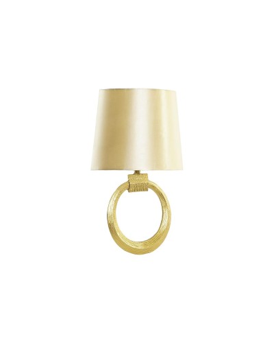 Wandleuchte Gold DKD Home Decor, Modern aus Polyester und Aluminium, 50 W, 36 x 16 x 60 cm
