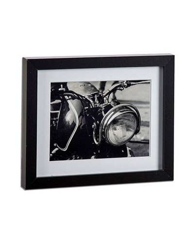 Cuadro Negro Elegante con Marco de Aglomerado (23 x 3 x 28 cm)
