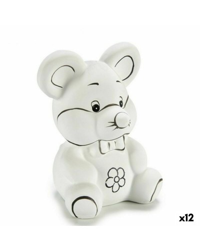 Ceramic Piggy Bank (12pcs) | 8 x 12.5 x 9.5 cm | Saving and Organization
