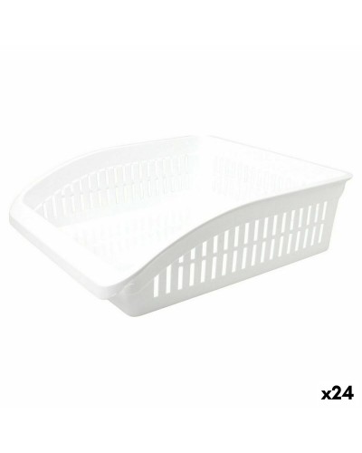 Contenedores Multiusos Polipropileno Apilables y Encajables (26 x 8,5 x 29 cm) - 24 Unidades
