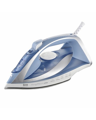 Plancha de Vapor TM Electron Azul | 2830 W | Planchado Potente y Rápido
