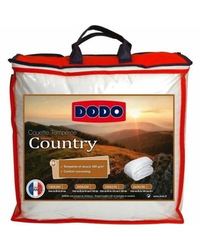 Piumino Letto DODO Bianco 200 x 200 cm: Comfort e Calore per Notti Perfette