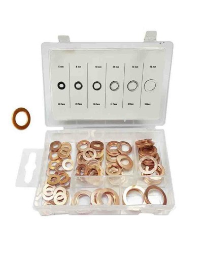 Rondelles Bensontools 80 Pièces | Assortiment complet | Vis, boulons et accessoires
