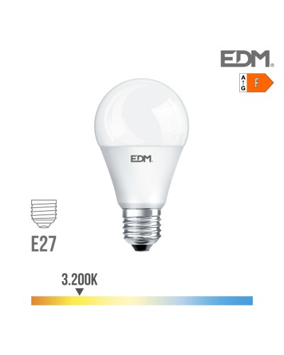 Ledlamp EDM F 20 W E27 2100 Lm Ø 6,5 x 12,5 cm (3200 K)