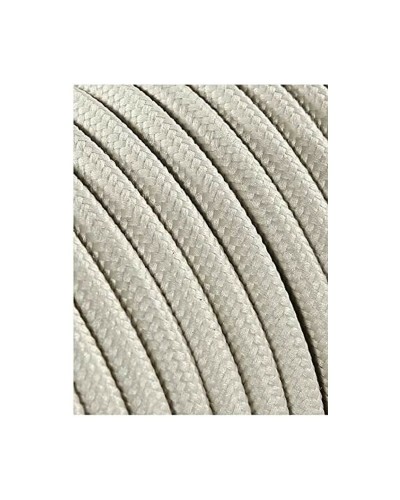 Cavo EDM Tessile Bianco 2 x 0,75 mm - 5 m