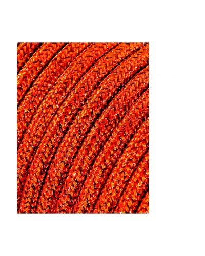 EDM-Draht 0,75 mm² x 2 Braun Textilummantelt für Senkerodieren | 5 m
