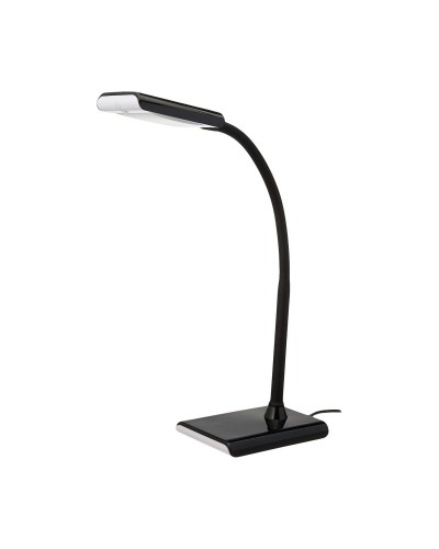 Lámpara de Escritorio EDM Flexo, 400 lm, Negro Polipropileno, 9 x 13 x 33 cm
