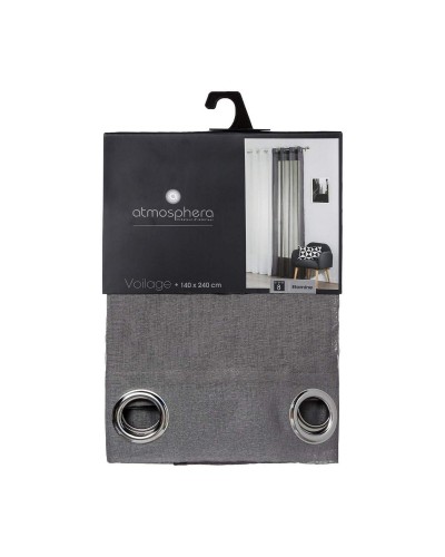 Cortina opaca Atmosphera VISOR, poliéster translúcido, 240x140 cm
