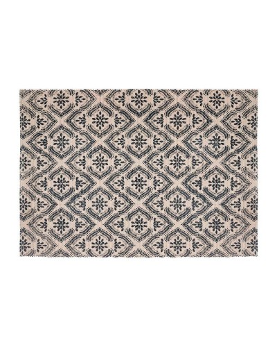 Matto Atmosphera Musta Beige Puuvilla Monivärinen 60 x 90 cm