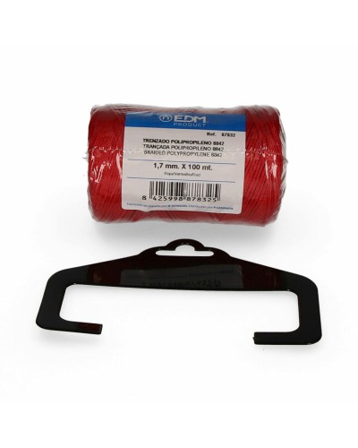 Corda Intrecciata Polipropilene EDM Rosso - Resistente Multiuso
