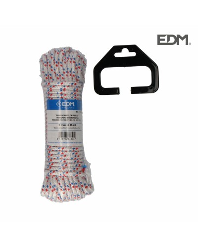 EDM-Heckenscherenschnur aus geflochtenem Nylon, 15 m, für Gartenarbeiten
