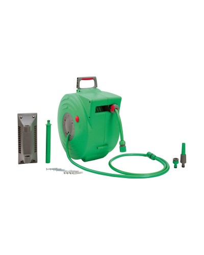 Enrollador de manguera Super Ego Automático De Pared, Paleta, 20 Metros
