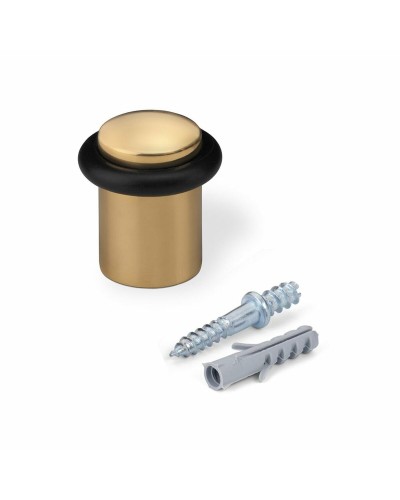 Tope de Puerta Inofix Latón, 30 x 27 x 27 mm - Protección Antigolpes
