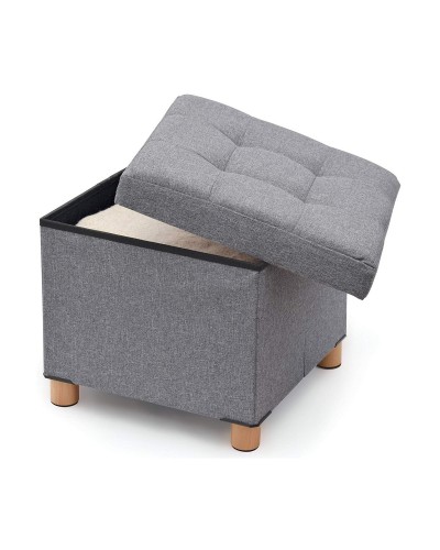 Puff aus Domopak Living Stoff (38 x 38 x 34 cm) - Komfort und Design für jeden Raum
