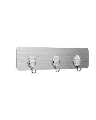 Perchero de pared Inofix: Elegante y funcional para la entrada y el armario, 81 x 290 x 22 mm
