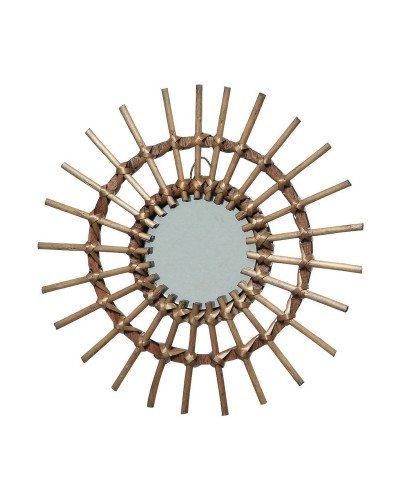 Specchio da Parete Decoris Rotondo 40 cm, Naturale