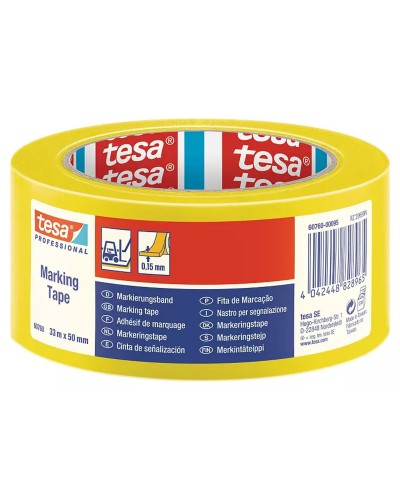 Cinta Adhesiva TESA - 50 mm x 33 m | Resistente y multiuso | Fija y repara
