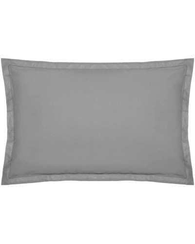Funda de almohada Atmosphera Gris, tamaño estándar (70x50 cm).
