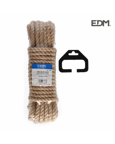 Flätat rep EDM 10 m Jute