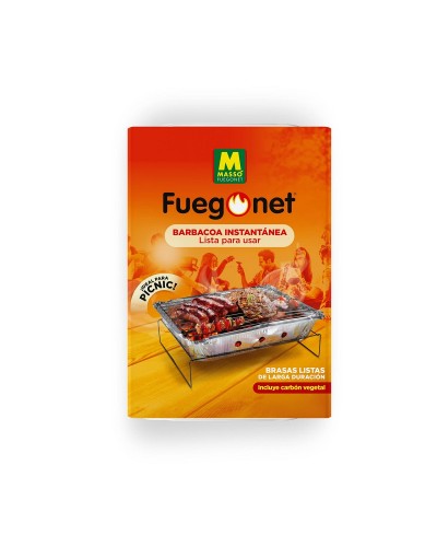 Barbecue jetable Fuegonet en aluminium pour extérieur Massó
