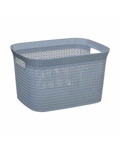 5five Polypropylene Laundry Basket - 41.5 x 31.2 x 25.7 cm - Practical and Durable for Laundry Room and Bathrooms
