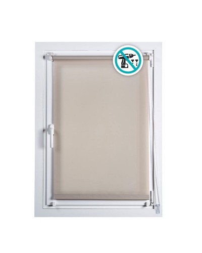 Tenda a Rullo Clip&Fix di Stor Planet, 75 x 180 cm, Pietra