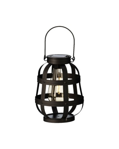 Farol Solar Lumineo Vintage: Iluminación LED Elegante para Patio y Jardín
