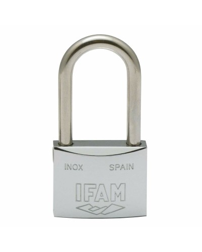 IFAM INOX 50AL Stainless Steel Padlock, 5 cm, with Key
